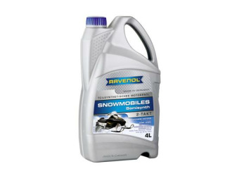 Масло моторное полусинтетическое "snowmobiles teilsynth. 2-takt", 4л