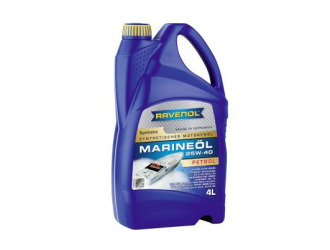 Масло моторное синтетическое "marineoil petrol 25w-40", 4л
