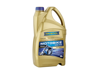 Масло моторное синтетическое "motobike 4-t ester 10w-50", 4л