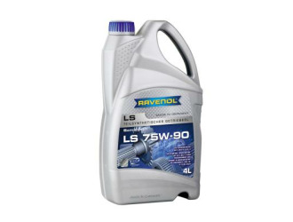 Масло трансмиссионное полусинтетическое "ls 75w-90", 4л