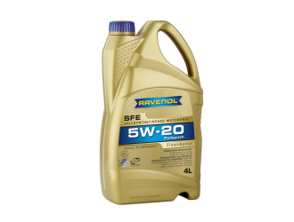 Масло моторное синтетическое "super fuel economy sfe 5w-20", 4л