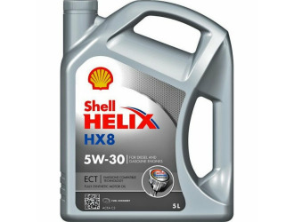 Масло моторное shell helix ect hx8 5w-30 sn c3, 5л