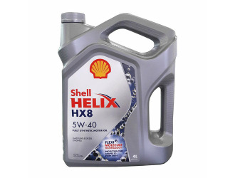 Масло моторное shell helix hx8 5w-40 sn/cf a3/b4, 4л