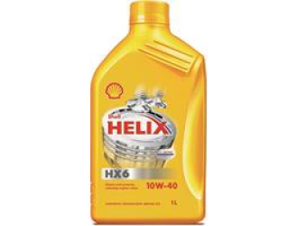Масло моторное минеральное "helix hx6 10w-40", 1л