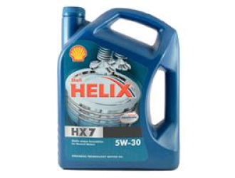 Масло моторное полусинтетическое "helix hx7 5w-30", 4л
