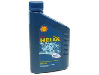 Масло моторное полусинтетическое "helix plus 10w-40", 4л