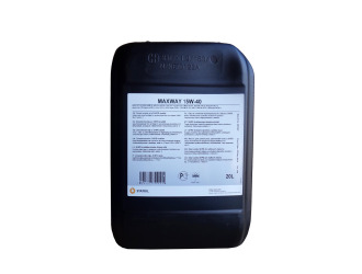 Масло моторное минеральное "maxway 15w-40", 20л