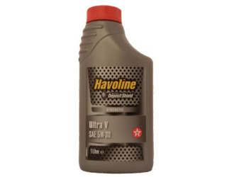 Масло моторное синтетическое "havoline ultra v 5w-30", 1л