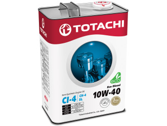 Масло моторное полусинтетическое "eco diesel 10w-40", 4л