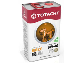 Масла моторные totachi niro lv sn/cf synthetic 5w-40 4л / 3,47 кг