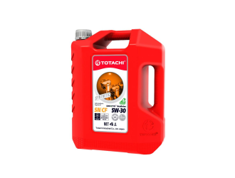 Синтетическое моторное масло totachi dento ecodrive synthetic api sn/cf 5w-30 4л пласт.канистра