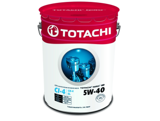Масла моторные totachi niro hd synthetic api ci-4 / sl 5w-40 16.5 кг/19,34л