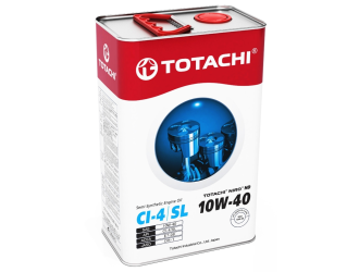 Масла моторные totachi niro hd semi-synthetic api ci-4 / sl 10w-40 4л