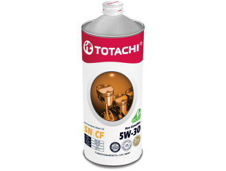 Полусинтетическое моторное масло totachi eco gasoline sn/cf 5w-30 1л