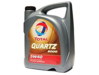 Масло моторное синтетическое "quartz 9000 5w-40", 5л