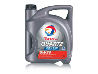 Масло моторное синтетическое "quartz ineo ecs 5w-30", 4л