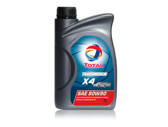Масло трансмиссионное минеральное "transmission x4 80w-90", 1л