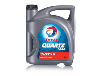 Масло моторное полусинтетическое "quartz 7000 10w-40", 4л