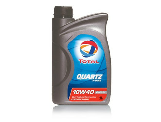 Масло моторное полусинтетическое "quartz 7000 diesel 10w-40", 1л
