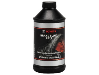 Жидкость тормозная toyota brake fluid dot-3, 0,354л