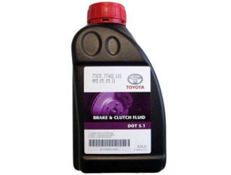 Жидкость тормозная dot 5.1, "brake fluid", 5л