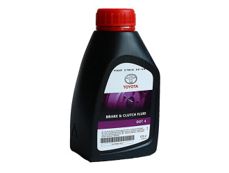 Жидкость тормозная toyota brake fluid dot-4, 0,5л