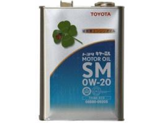 Масло моторное синтетическое "sm 0w-20", 4л