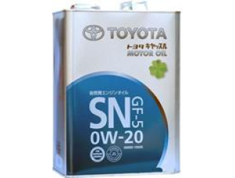 Масло моторное синтетическое "sn 0w-20", 4л