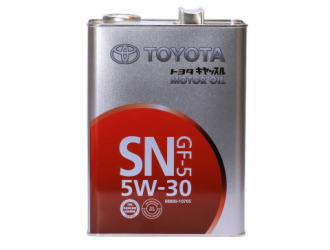 Масло моторное toyota 5w-30 sn/cf gf-5, 4л