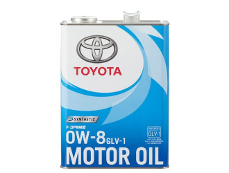 Масло моторное toyota 0w-8 glv-1, 4 л