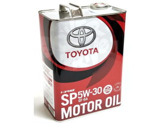 Масло моторное toyota 5w-30 sp / gf-6a, 4л