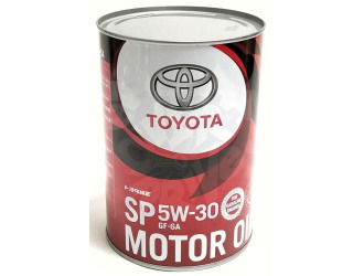 Масло моторное toyota 5w-30 sp / gf-6a, 1л