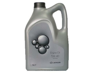 Масло моторное синтетическое "lexus 5w-40", 5л