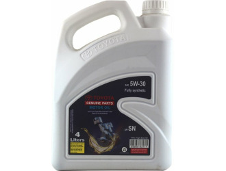 Масло моторное toyota fully syntetic 5w-30 sn, 4л