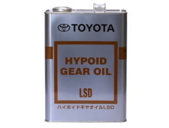 Масло трансмиссионное toyota hypoid lsd 85w-90/gl-5, 4л