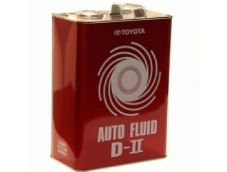 Масло трансмиссионное toyota atf d-ii, 4л