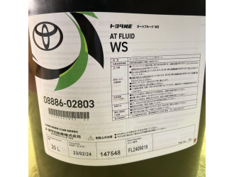 Масло трансмиссионное синт. toyota atf ws, 20л