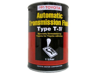Масло трансмиссионное акпп toyota atf type t-iv, 1л