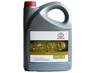 Масло трансмиссионное toyota atf type t-iv, 5л