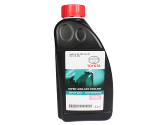 Антифриз концентрат toyota super long life coolant розовый, 1л