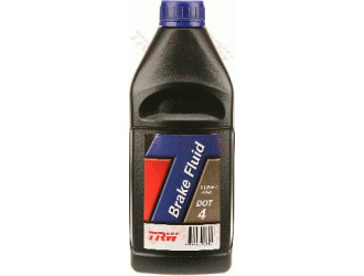 Жидкость тормозная dot 4, "brake fluid", 1л