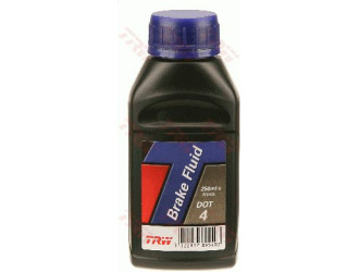 Жидкость тормозная dot 4, "brake fluid", 0.25л