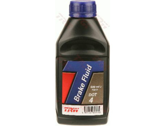 Жидкость тормозная dot 4, "brake fluid", 0.5л