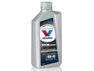 Масло моторное синтетическое "synpower 0w-40", 1л