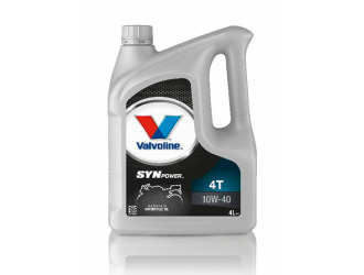 Масло моторное valvoline synpower 4-такт 10w-40 sn jaso ma-2, 4л
